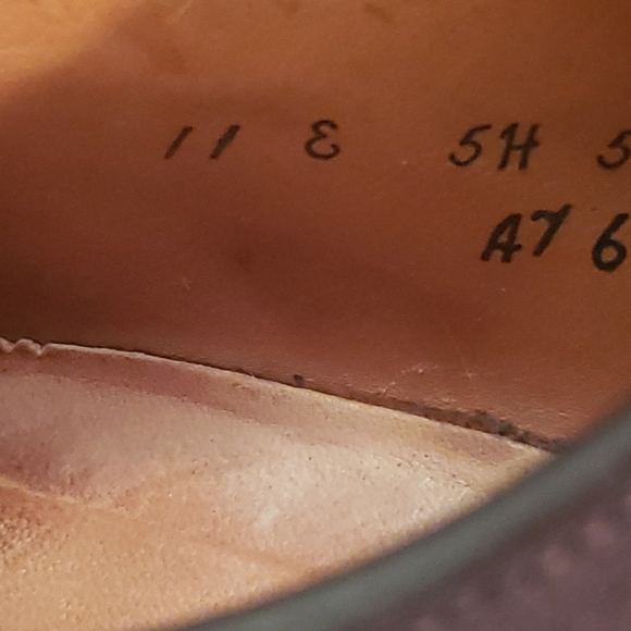 Brooks Brothers Peal & Co Brown Plain Toe Oxfords - Picture 7 of 7